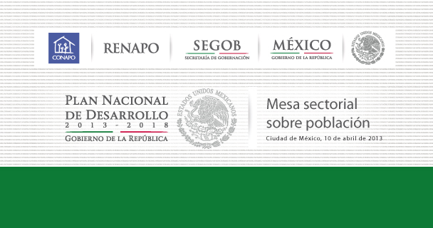 Mesa Sectorial sobre Poblaci�n para el Plan Nacional de Desarrollo Registro Nacional de Poblaci�n